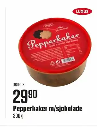 Europris Pepperkaker m/sjokolade tilbud