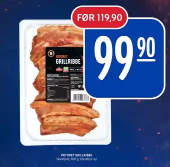 Rema 1000 KRYDRET GRILLRIBBE tilbud