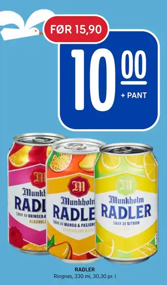 Rema 1000 RADLER tilbud