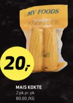 Bunnpris Ukjent maiskolbe tilbud