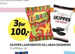 Bunnpris Skipper lakris tilbud