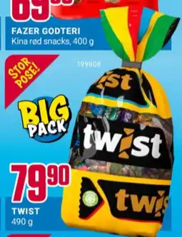 Europris Twist konfekt tilbud