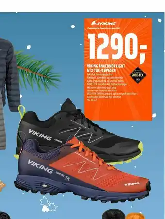Coop Obs Viking anaconda light gtx tur-/løpesko tilbud