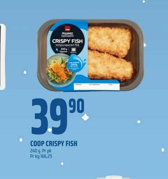 Coop Obs Coop crispy fish tilbud