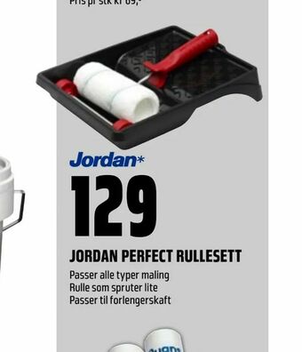 Obs Bygg Jordan perfect rullesett tilbud