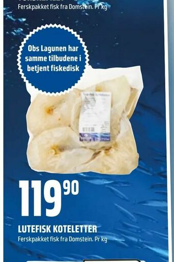 Coop Obs Lutefisk koteletter tilbud