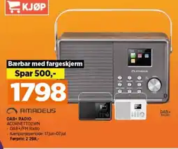 POWER DAB+ RADIO tilbud