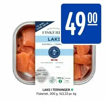 Rema 1000 Laks i terninger tilbud