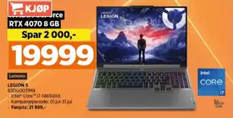 POWER LEGION 5 83DG0031MX tilbud