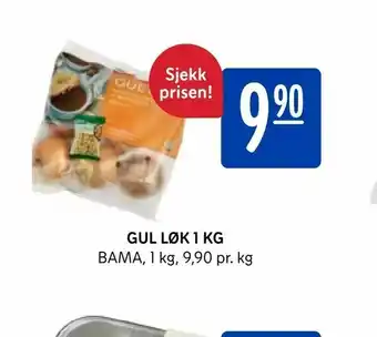 Rema 1000 Gul løk 1 kg tilbud