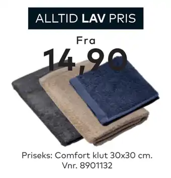 Skeidar Comfort klut tilbud