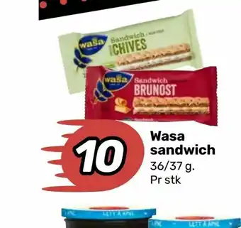 Coop Marked Wasa sandwich tilbud