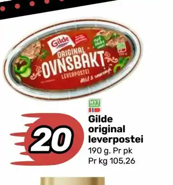 Coop Marked Gilde original leverpostei tilbud