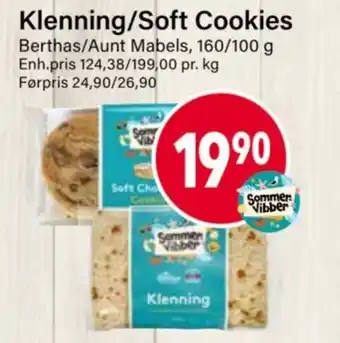 Nærbutikken Klenning/Soft Cookies tilbud