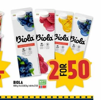 Coop Prix Biola tilbud