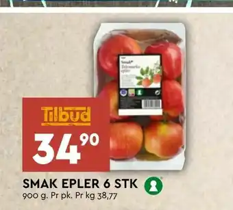 Coop Mega Smak epler 6 stk tilbud