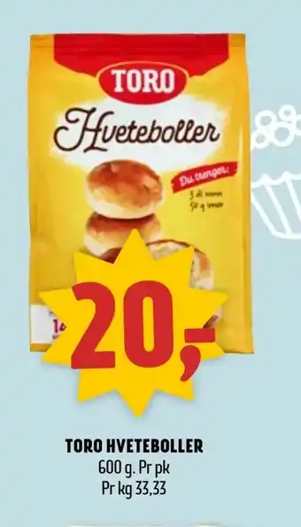 Coop Prix Toro hveteboller tilbud