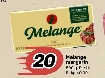 Melange margarin