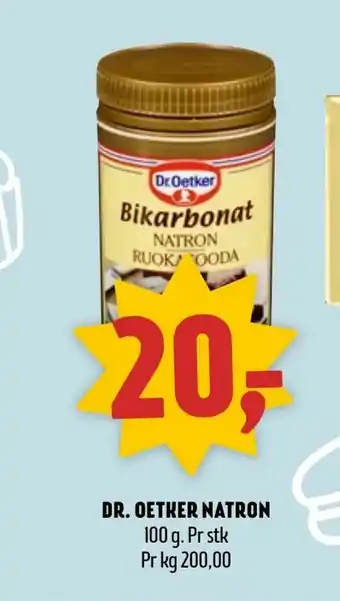 Coop Prix Dr. oetker natron tilbud