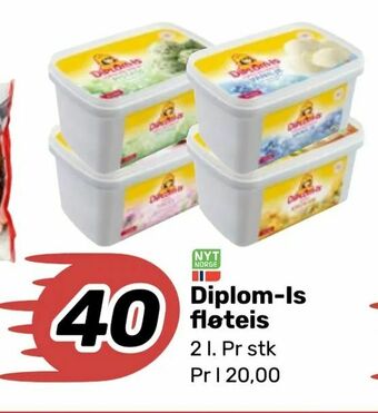 Matkroken Diplom-Is fløteis tilbud