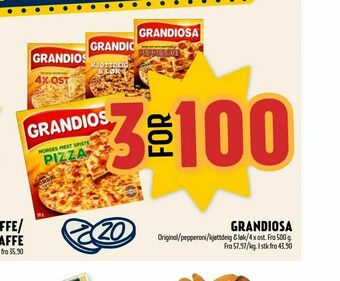Coop Prix Grandiosa tilbud