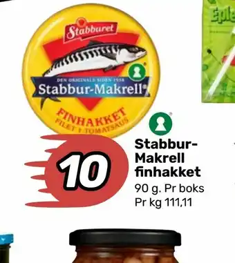 Stabbur-Makrell finhakket
