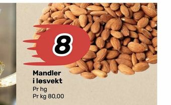 Mandler i løsvekt