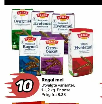 Matkroken Regal mel tilbud