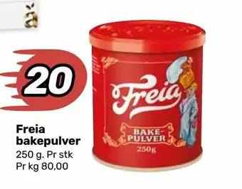 Matkroken Freia bakepulver tilbud