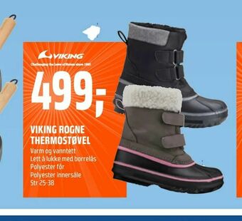Coop Obs Viking rogne thermostøvel tilbud