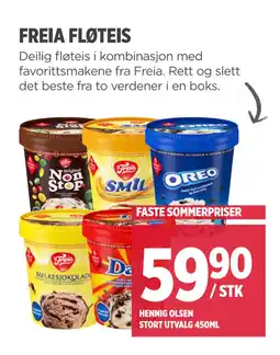 Jacobs FREIA FLØTEIS tilbud