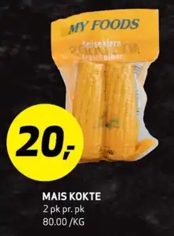 Bunnpris MAIS KOKTE tilbud