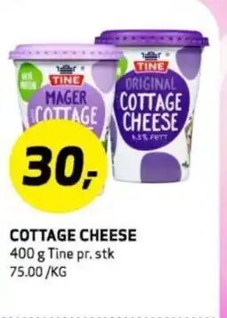 Bunnpris COTTAGE CHEESE tilbud