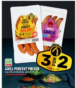 Coop Prix GRILL PERFEKT PØLSER tilbud
