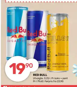 Coop Marked RED BULL tilbud