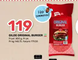 Coop Marked GILDE ORIGINAL BURGER tilbud