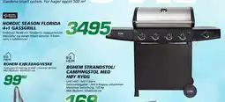 Coop Byggmix NORDIC SEASON FLORIDA 4+1 GASSGRILL tilbud