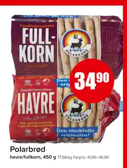 Spar Polarbrød tilbud