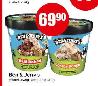 Spar Ben & Jerry’s tilbud