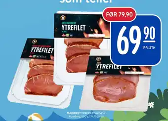 Rema 1000 MARINERT YTREFILET AV SVIN tilbud