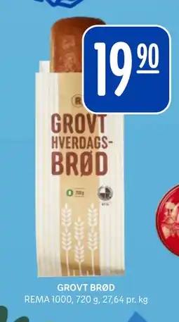 Rema 1000 GROVT BRØD tilbud