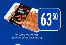 Rema 1000 KYLLING HOTWINGS tilbud