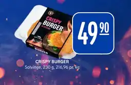 Rema 1000 CRISPY BURGER tilbud