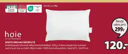 JYSK WHITE DREAM FIBERPUTE tilbud