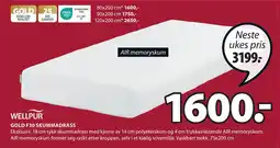 JYSK GOLD F30 SKUMMADRASS tilbud