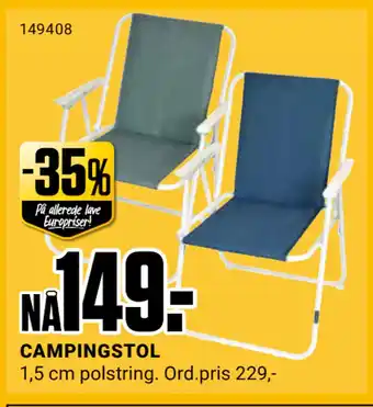Europris CAMPINGSTOL tilbud