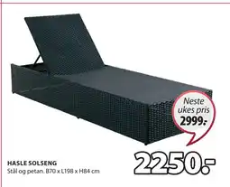 JYSK HASLE SOLSENG tilbud