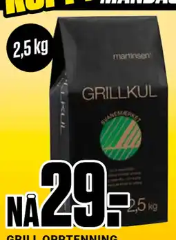 Europris Grillkull tilbud