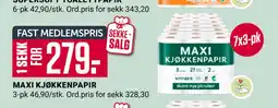 Europris MAXI KJØKKENPAPIR tilbud