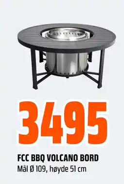 Obs Bygg FCC BBQ VOLCANO BORD tilbud